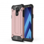 Super odporne etui Armor do Samsung Galaxy A6 Plus (2018) - różowo-złote