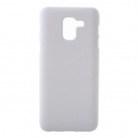 Etui gumowe do Samsung Galaxy J6 (2018) - białe