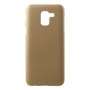Etui gumowe do Samsung Galaxy J6 (2018) - złote