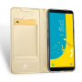 Dux Ducis Skin Pro pokrowiec flip do Samsung Galaxy J6 (2018) - złoty