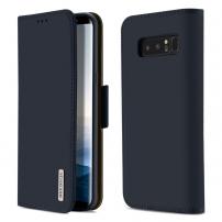 Dux Ducis Wish pokrowiec flip do Samsung Galaxy Note 8 - ciemnoniebieski