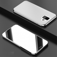 Etui lustrzane metalizowane do Samsung Galaxy A6 (2018) - srebrne