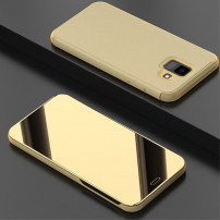 Etui lustrzane metalizowane do Samsung Galaxy A6 (2018) - złote