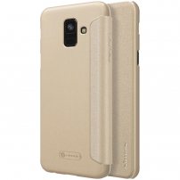 Nillkin Sparkle etui flip do Samsung Galaxy A6 (2018) - złote