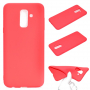 Etui silikonowe do Samsung Galaxy A6 Plus (2018) - czerwone