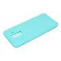 Etui silikonowe do Samsung Galaxy A6 Plus (2018) - turkusowe