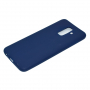 Etui silikonowe do Samsung Galaxy A6 Plus (2018) - ciemnoniebieskie