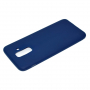 Etui silikonowe do Samsung Galaxy A6 Plus (2018) - ciemnoniebieskie