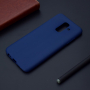 Etui silikonowe do Samsung Galaxy A6 Plus (2018) - ciemnoniebieskie