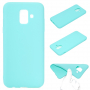 Etui plastikowe do Samsung Galaxy A6 (2018) - turkusowe