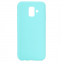 Etui plastikowe do Samsung Galaxy A6 (2018) - turkusowe