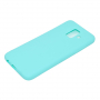 Etui plastikowe do Samsung Galaxy A6 (2018) - turkusowe