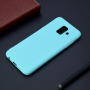 Etui plastikowe do Samsung Galaxy A6 (2018) - turkusowe