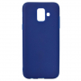 Etui plastikowe do Samsung Galaxy A6 (2018) - ciemnoniebieskie