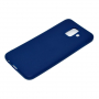 Etui plastikowe do Samsung Galaxy A6 (2018) - ciemnoniebieskie