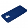 Etui plastikowe do Samsung Galaxy A6 (2018) - ciemnoniebieskie