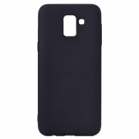 Etui plastikowe do Samsung Galaxy J6 (2016) - czarne