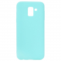 Etui plastikowe do Samsung Galaxy J6 (2016) - turkusowe
