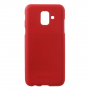 Goospery etui plastikowe do Samsung Galaxy A6 (2018) - czerwone