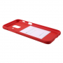 Goospery etui plastikowe do Samsung Galaxy A6 (2018) - czerwone