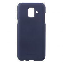 Goospery etui plastikowe do Samsung Galaxy A6 (2018) - ciemnoniebieskie