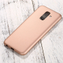 X-Level etui plastikowe matowe do Samsung Galaxy A6 Plus (2018) - złote