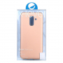 X-Level etui plastikowe matowe do Samsung Galaxy A6 Plus (2018) - złote