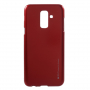 Goospery Jelly etui plastikowe do Samsung Galaxy A6 Plus (2018) - czerwone