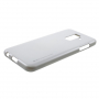 Goospery Jelly etui plastikowe do Samsung Galaxy A6 Plus (2018) - srebrne