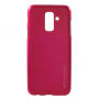Goospery Jelly etui plastikowe do Samsung Galaxy A6 Plus (2018) - różowe