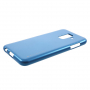 Goospery Jelly etui plastikowe do Samsung Galaxy A6 Plus (2018) - niebieskie