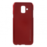 Goospery Jelly etui plastikowe do Samsung Galaxy A6 (2018) - czerwone