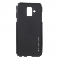 Goospery Jelly etui plastikowe do Samsung Galaxy A6 (2018) - czarne