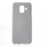 Goospery Jelly etui plastikowe do Samsung Galaxy A6 (2018) - srebrne
