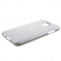 Goospery Jelly etui plastikowe do Samsung Galaxy A6 (2018) - srebrne