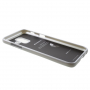 Goospery Jelly etui plastikowe do Samsung Galaxy A6 (2018) - srebrne