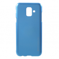 Goospery Jelly etui plastikowe do Samsung Galaxy A6 (2018) - niebieskie