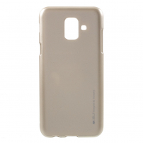 Goospery Jelly etui plastikowe do Samsung Galaxy A6 (2018) - złote
