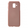 Goospery Jelly etui plastikowe do Samsung Galaxy A6 (2018) - różowo-złote
