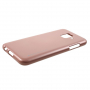 Goospery Jelly etui plastikowe do Samsung Galaxy A6 (2018) - różowo-złote
