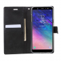 Goospery Blue Moon pokrowiec flip do Samsung Galaxy A6 Plus (2018) - czarny