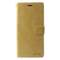 Goospery Blue Moon pokrowiec flip do Samsung Galaxy A6 Plus (2018) - złoty