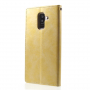 Goospery Blue Moon pokrowiec flip do Samsung Galaxy A6 Plus (2018) - złoty