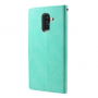 Goospery Blue Moon pokrowiec flip do Samsung Galaxy A6 Plus (2018) - turkusowy
