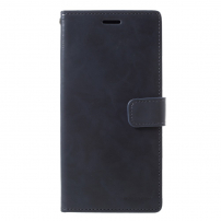 Goospery Blue Moon pokrowiec flip do Samsung Galaxy A6 Plus (2018) - ciemnoniebieski