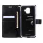 Goospery Blue Moon pokrowiec flip do Samsung Galaxy A6 (2018) - czarny