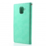 Goospery Blue Moon pokrowiec flip do Samsung Galaxy A6 (2018) - turkusowy