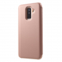 Etui lustrzane metalizowane do Samsung Galaxy A6 Plus (2018) - różowo-złote