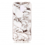 Etui plastikowe marmur do Samsung Galaxy A6 (2018) - białe