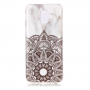 Etui plastikowe mandala do Samsung Galaxy A6 (2018) - białe